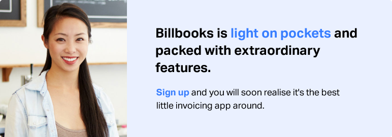 billbooks is light on pockets